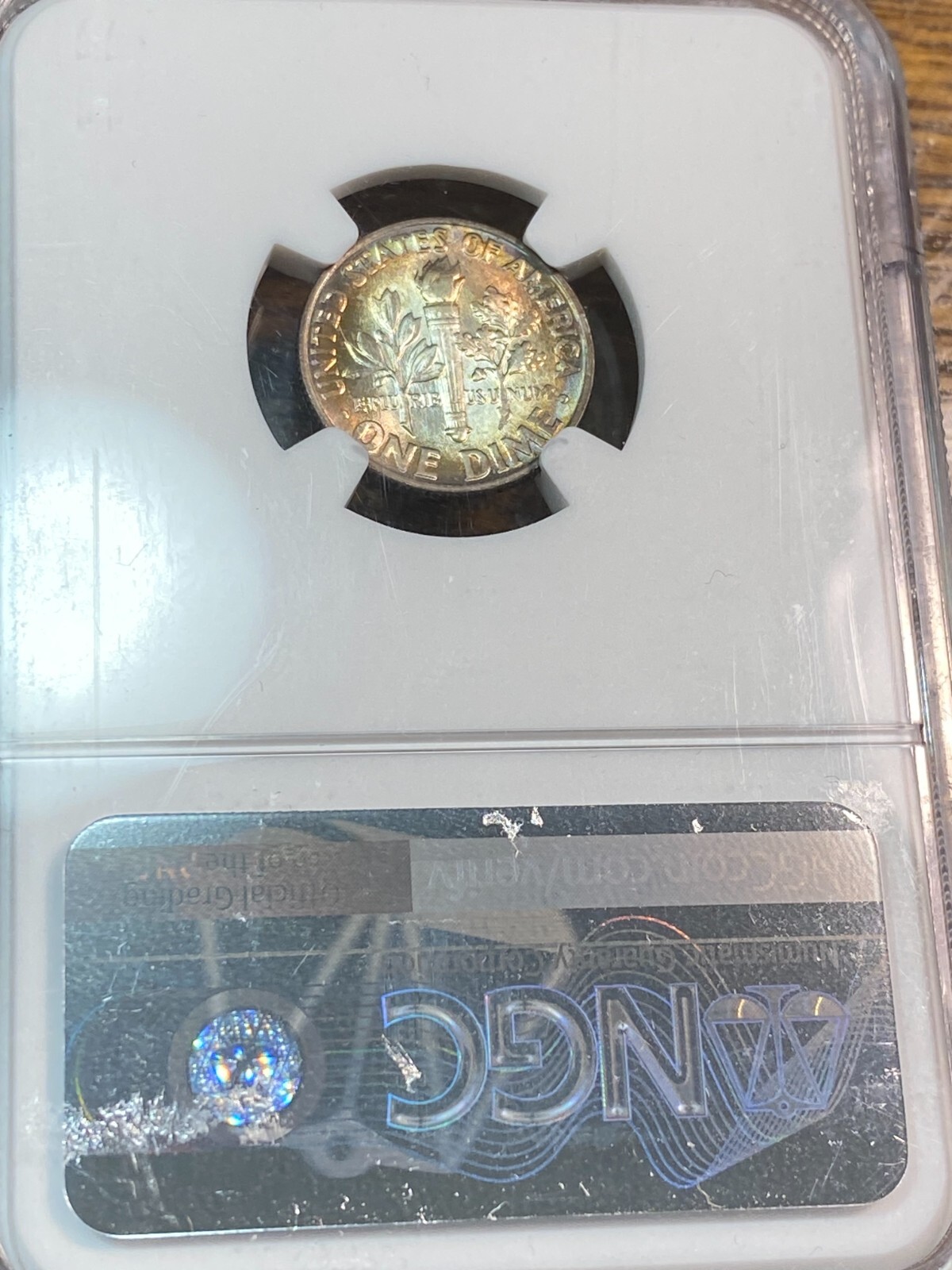 1964 Roosevelt Dime NGC MS66 Super Tone CHRC