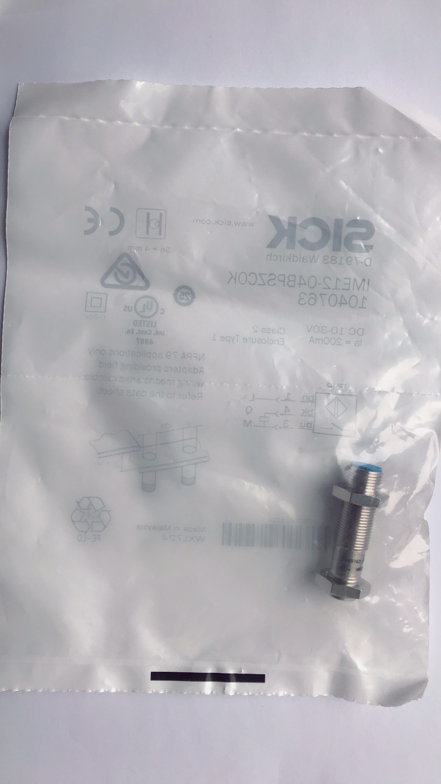 1PC New IME12-04BPSZCOK IME1204BPSZCOK SICK