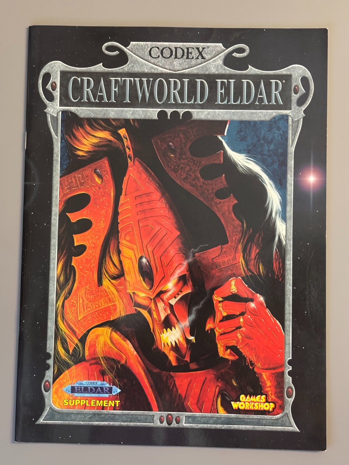 Codex Craftworld Eldar 3rd Edition 2001 Warhammer 40K Games Workshop OOP VGC