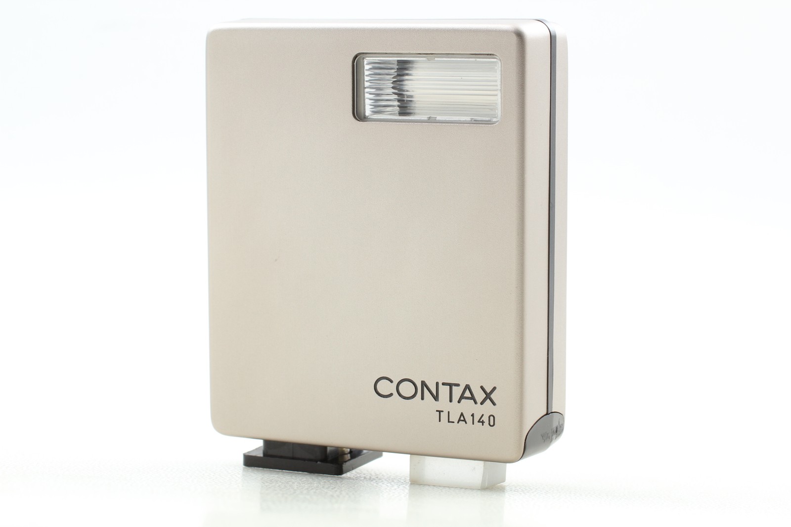 Tested [Top MINT] Contax TLA140 Silver TTL Shoe Mount Flash For G1 G2 From JAPAN