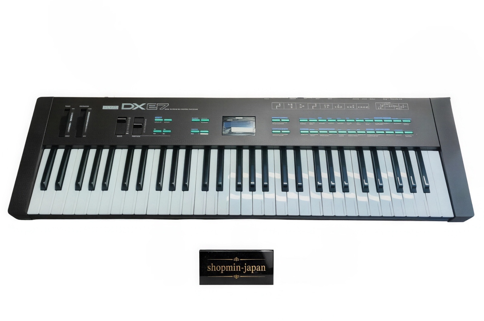 YAMAHA DX27 FM Synthesizer 61-Key LCD & Memory Battery Replaced from Japan
