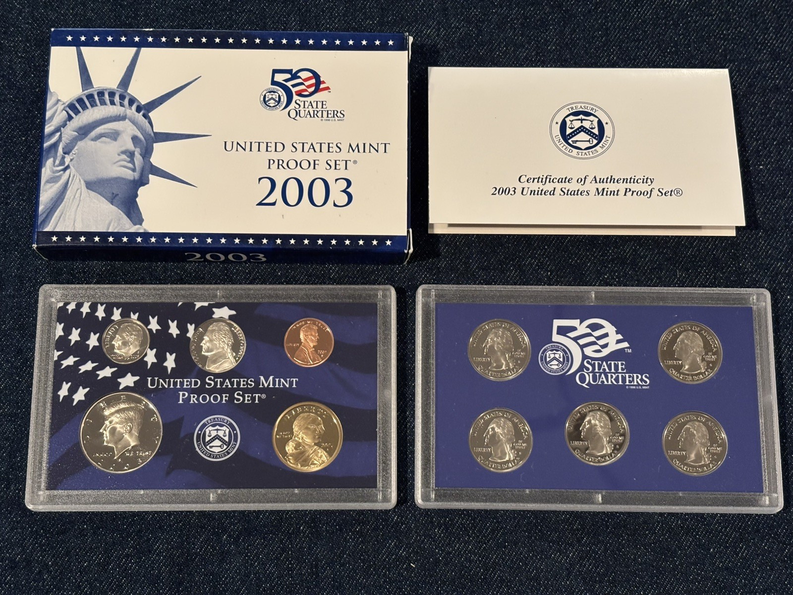 2003-S U.S. Proof Set | Original Mint Packaging & COA