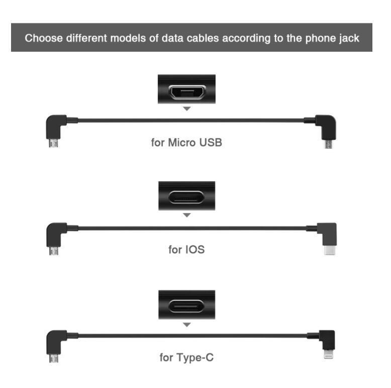 Connection Cable Data Adapter Cable For DJI Mavic 2/MINI/PRO Remote Control