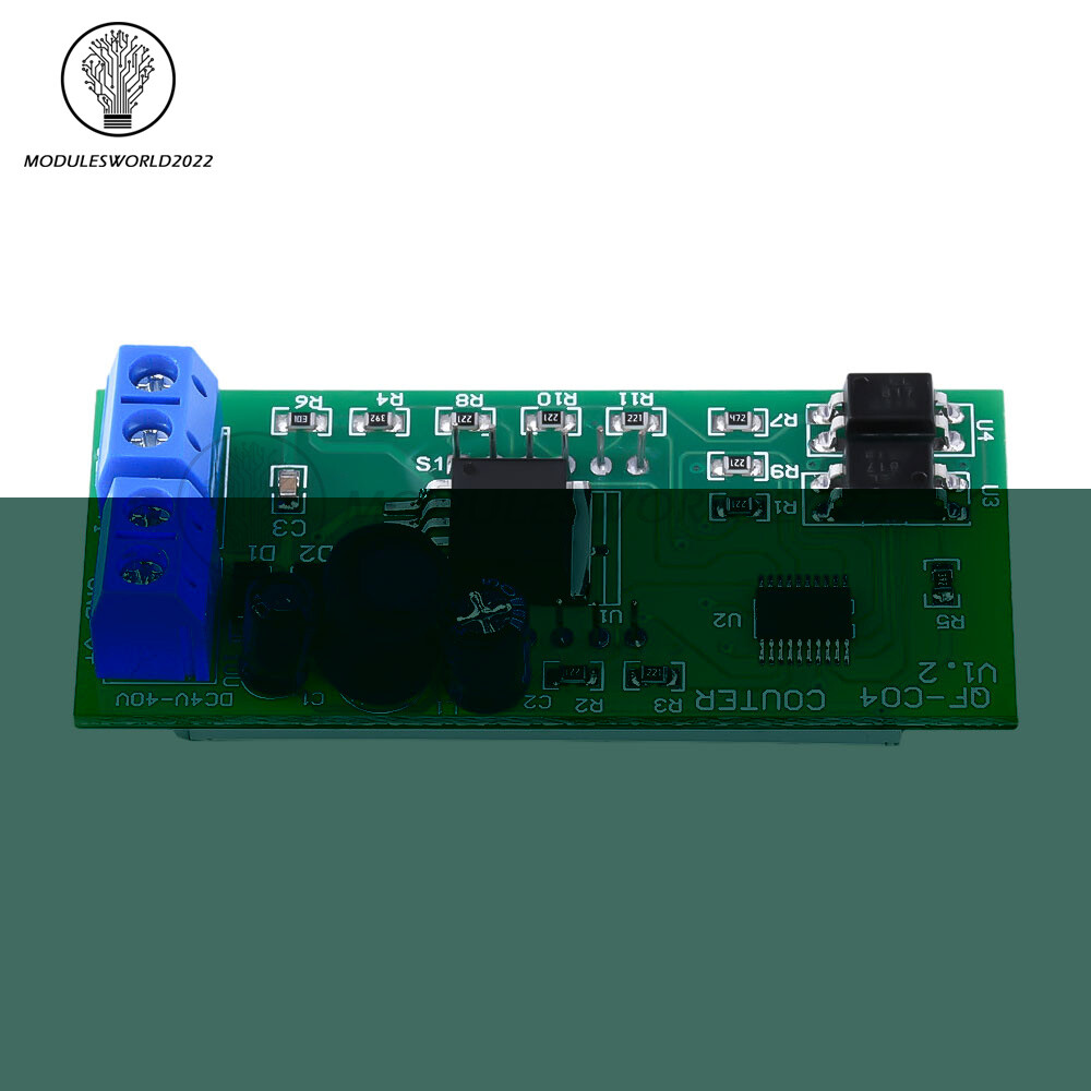 DC4-40V Digital Display 4-bit 0-9999 Counter Module with Data Memory Function