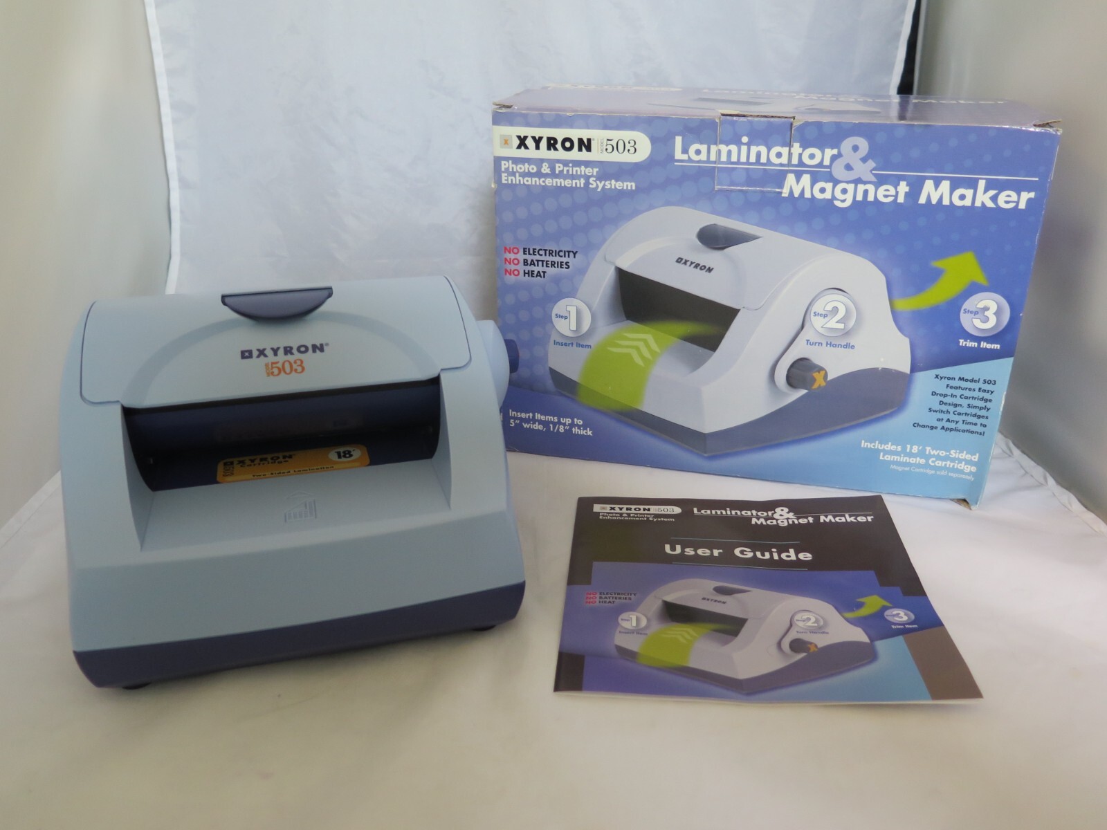 Xyron Model 503 Laminator & Magnet Maker in Box