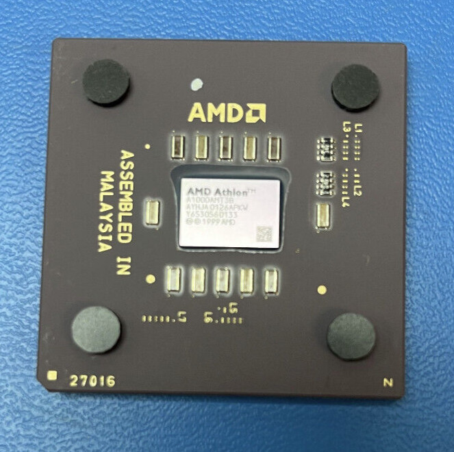 AMD Athlon 1GHz (A1000AMT3B) Processor Great Working Condition