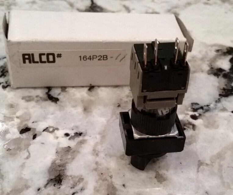 ALCO 164P2B SELECTOR SWITCH 5A 250VAC