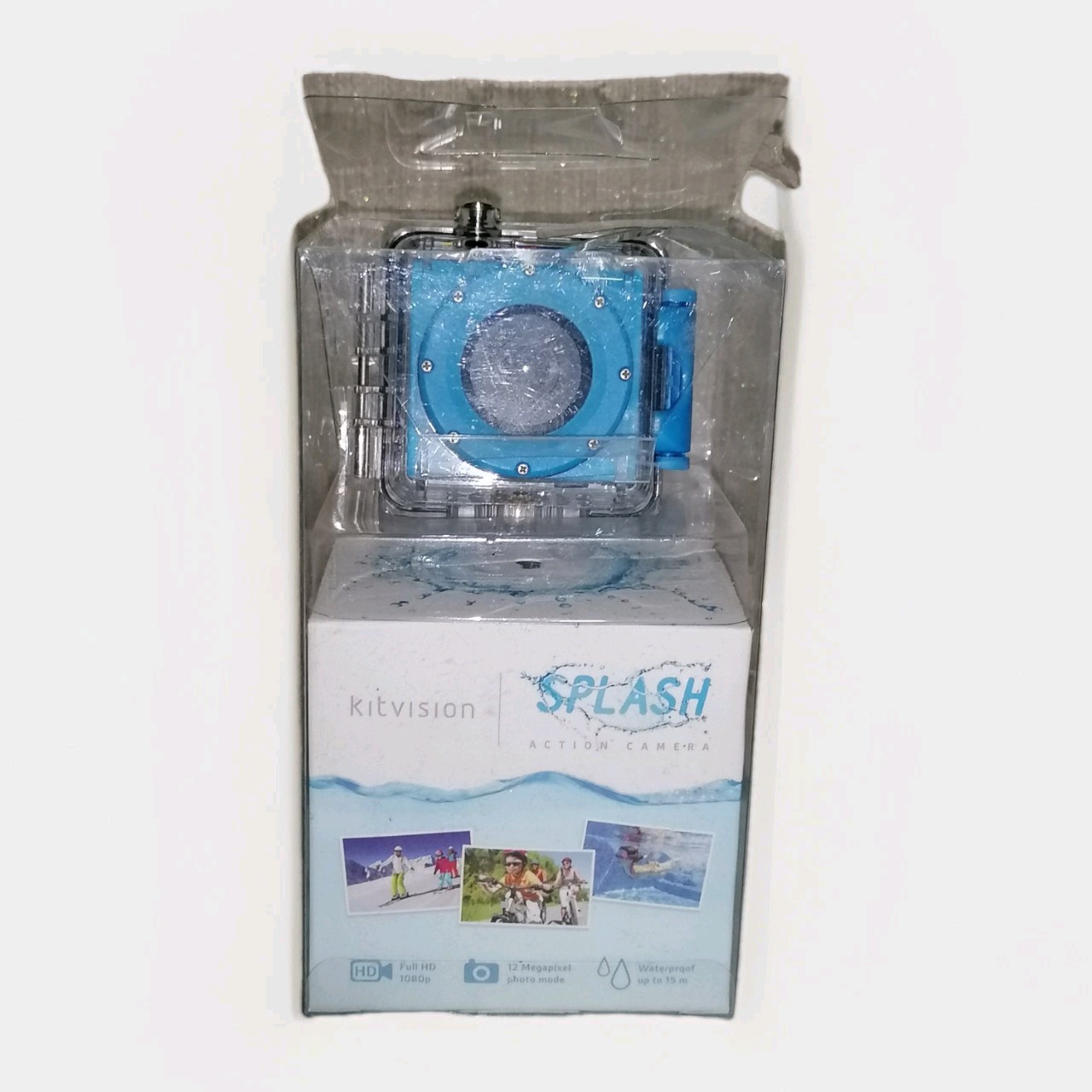 Kitvision Splash Aqualens Camera Waterproof Case Brand New Opened Never Used