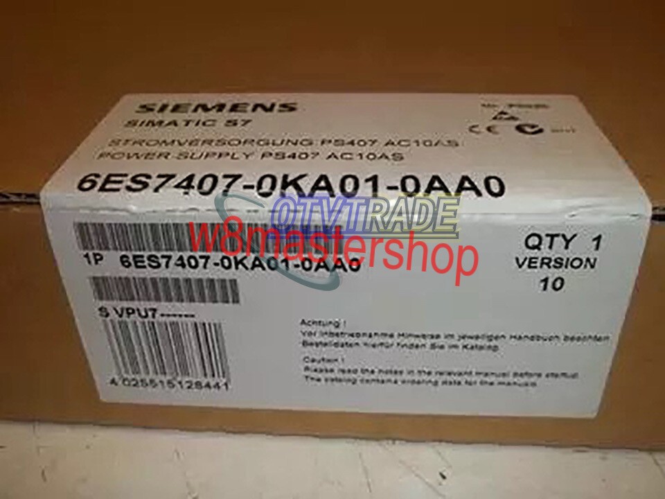 1PCS NEW Siemens PLC 6ES7 407-0KA01-0AA0 6ES7407-0KA01-0AA0
