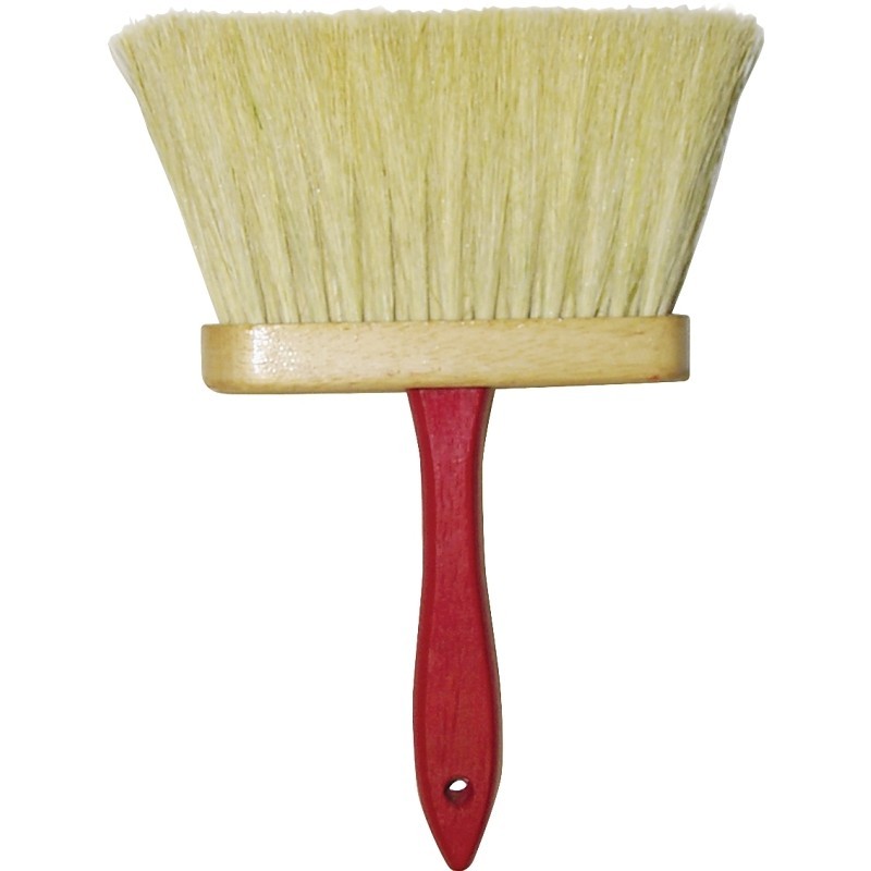DQB 11956 Masonry Brush, 6-1/2 in L Brush, Tampico Bristle, White Bristle, Hardw