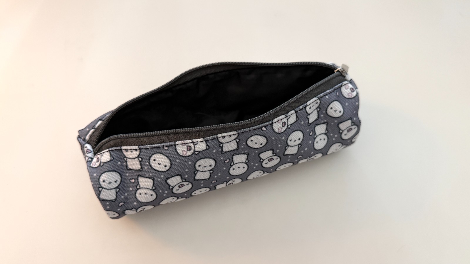 The Coffee Monsterz Co Small Grey Emoti Pouch, Brand New, Never Used