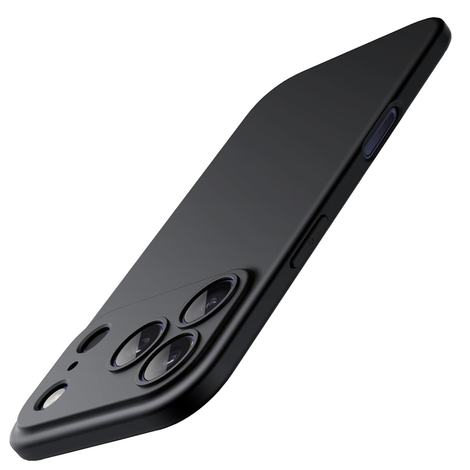 For iPhone 16 15 14 17 Pro Max 13 12 Slim Matte Hard Ultra-thin Phone Case Cover
