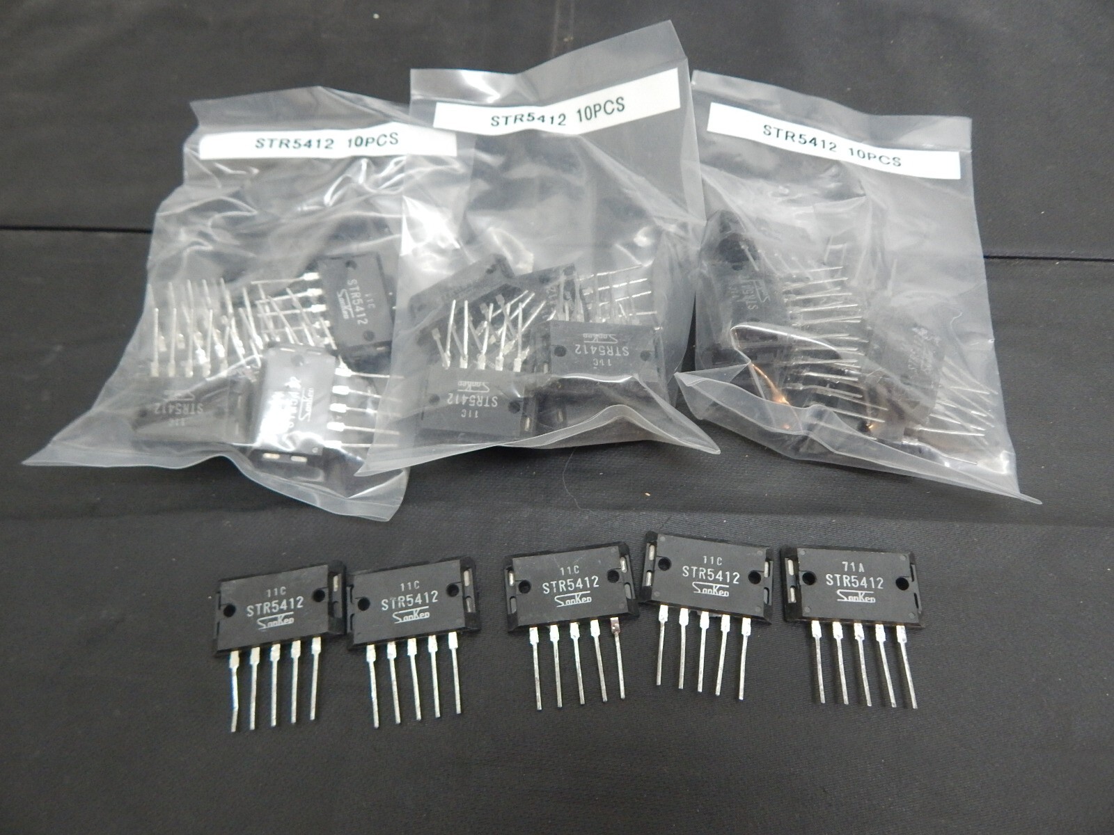 SANKEN STR5412 POWER SUPPLY REGULATOR IC - LOT OF 35 PIECES - USA FAST SHIPPING