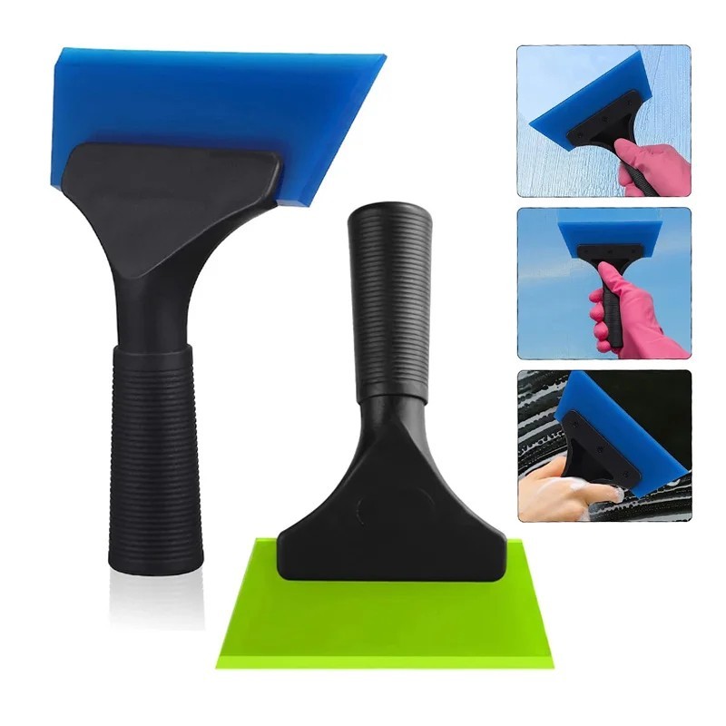 1Pc Rubber Window Tint Squeegee Car Glass Cleaner Water Blade Scraper Tool