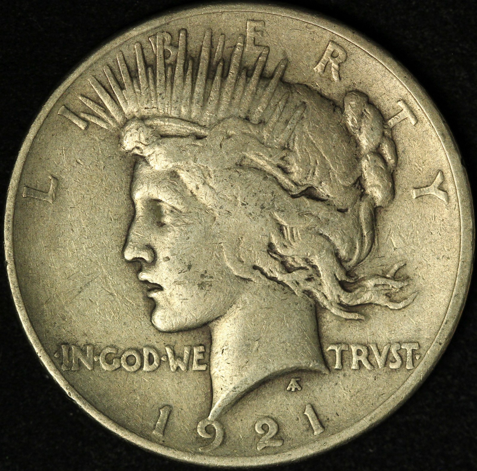 1921-P $1 Peace Dollar- Free Shipping USA