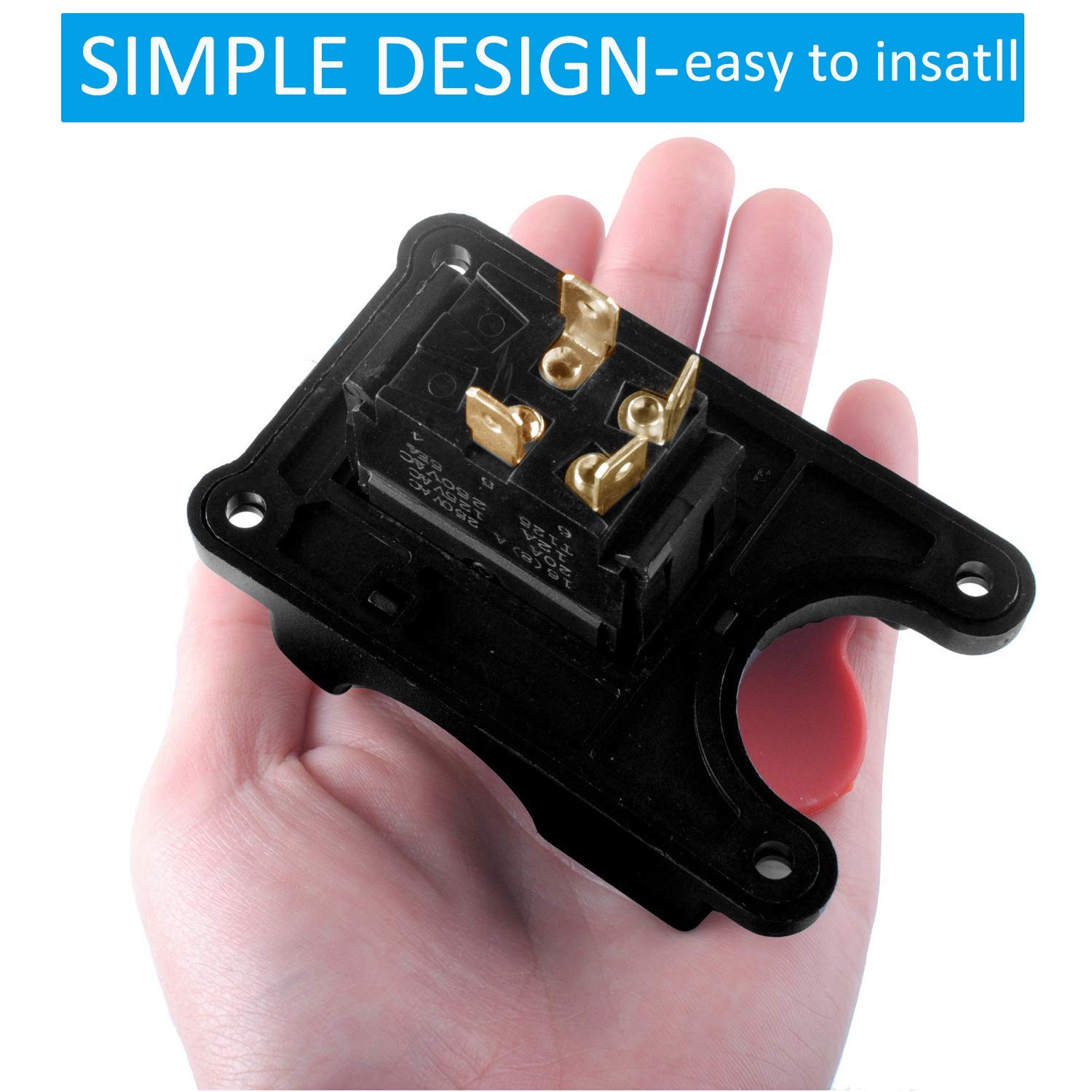 Ryobi & Craftsman Compatible Table Saw Switch - Safety Paddle On/Off Switch,...