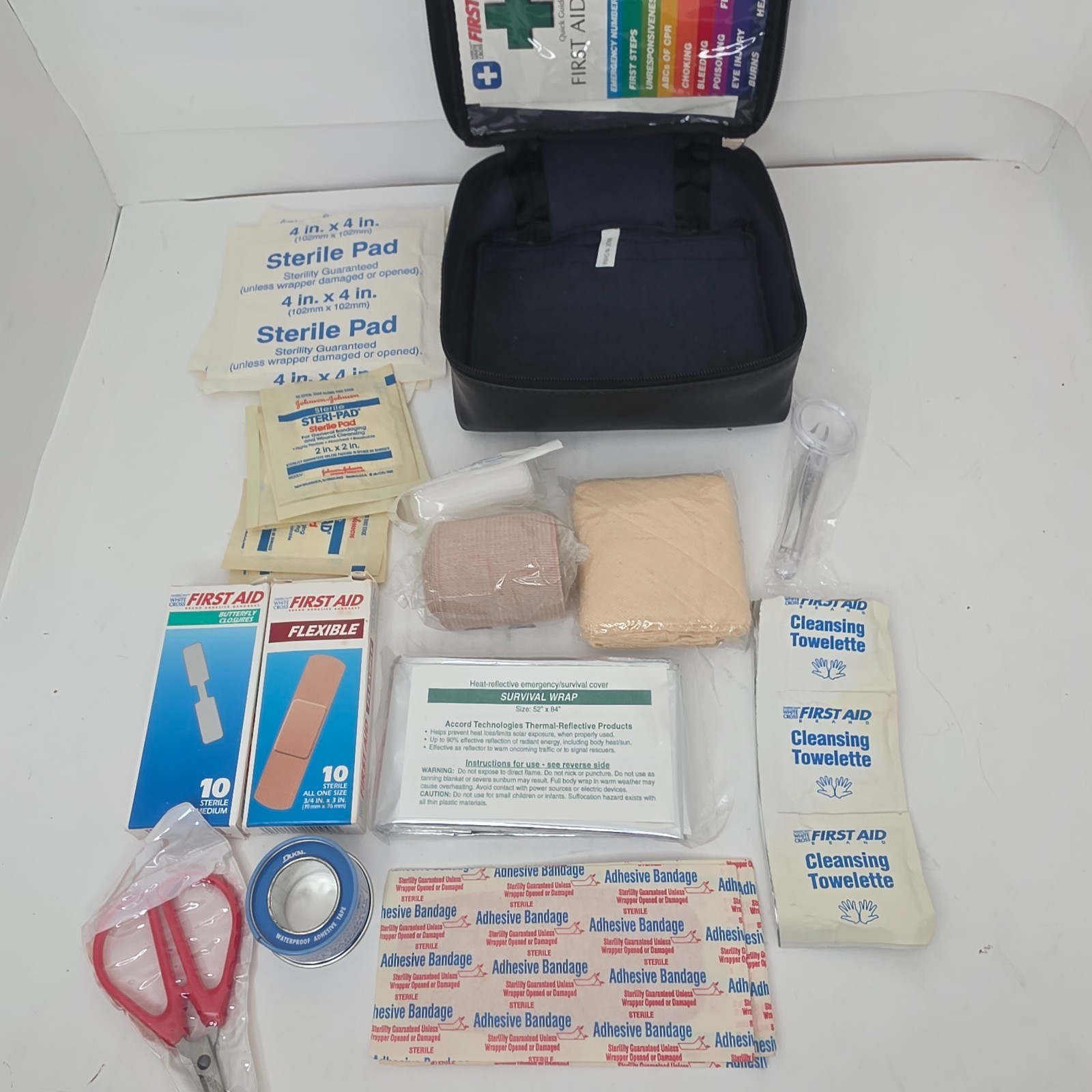 Vintage Genuine OEM NEW Lexus First Aid Kit w/Leather Case