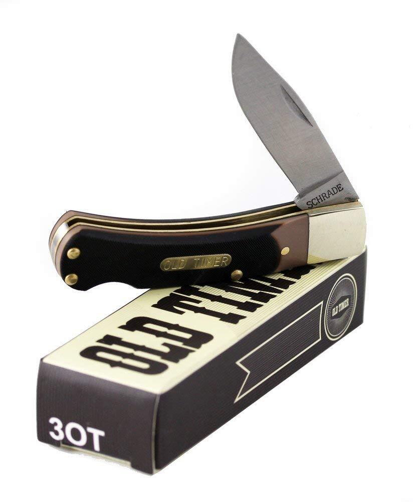 Old Timer 3OT Bearhead Traditional Lockback Pocket Knife with 2.2in High Carbon