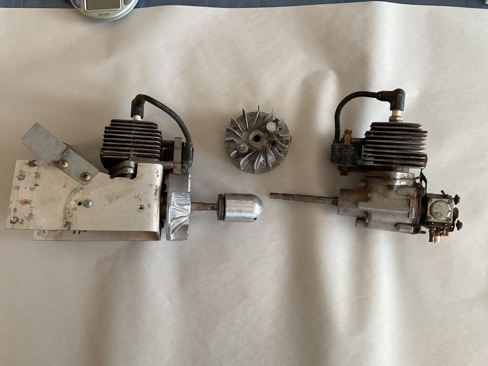 Vintage RC Model Airplane Spark  Engines- For Parts