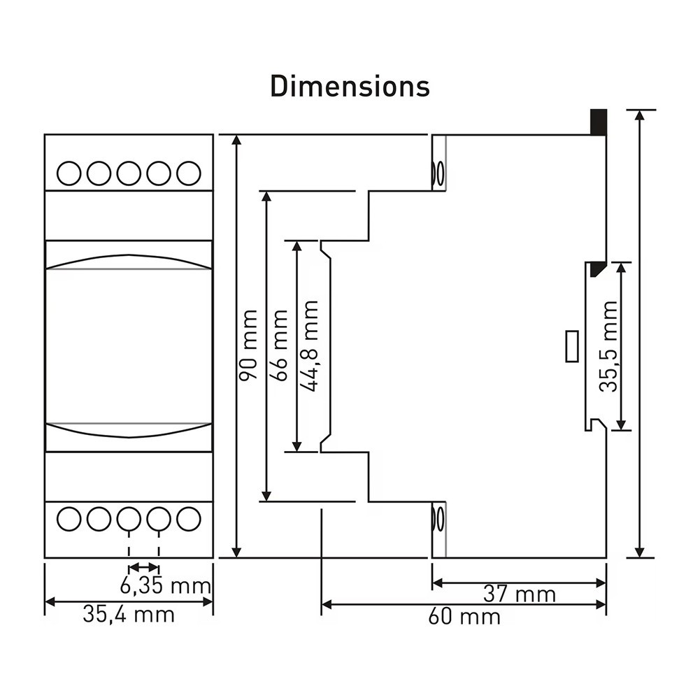 GKM11 three phase overvoltage undervoltage motor protection for relay 220VAC