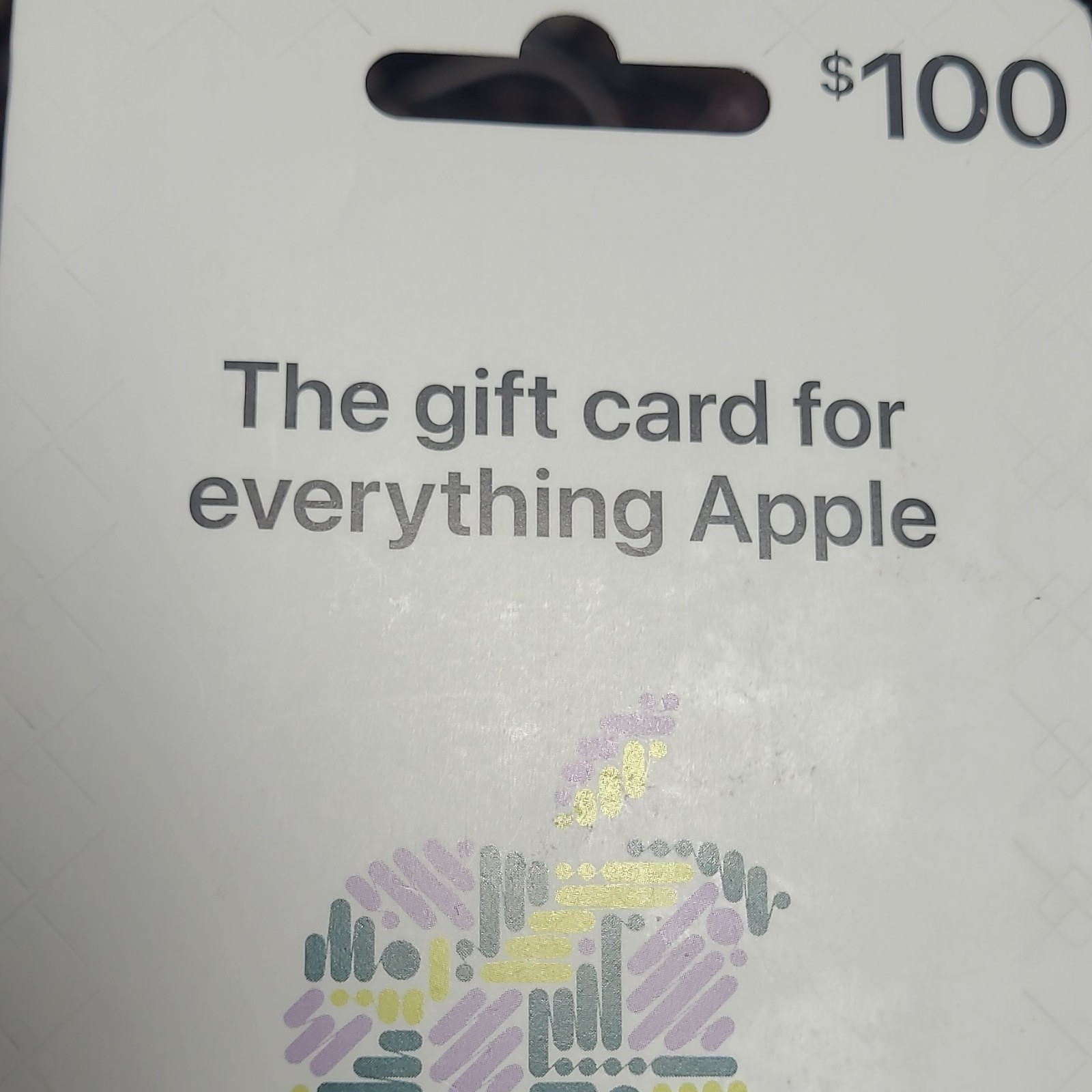 Physical Gift Card - $100 Apple everything gift card