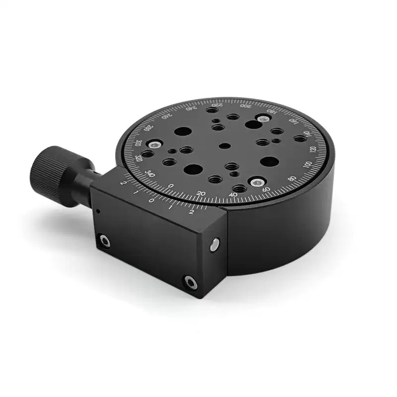 Manual Rotation Stage, Angle Adjustment, Precision Angle Stage, Indexing Plate