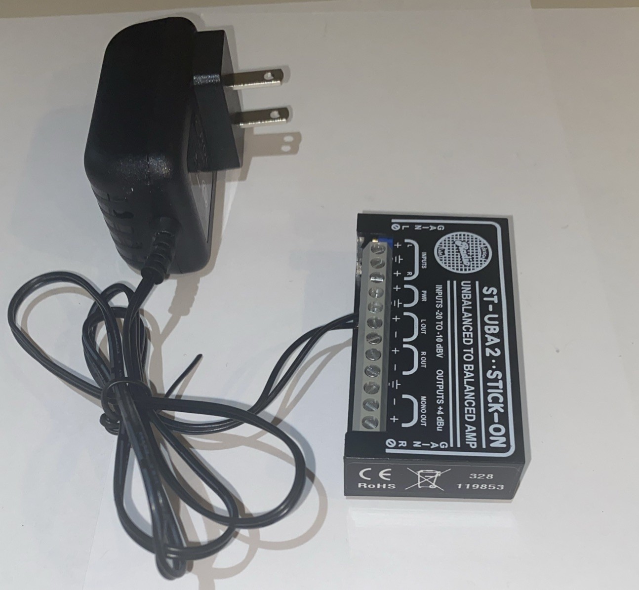 RDL RADIO ST-UBA2 Stick-On with Power Supply