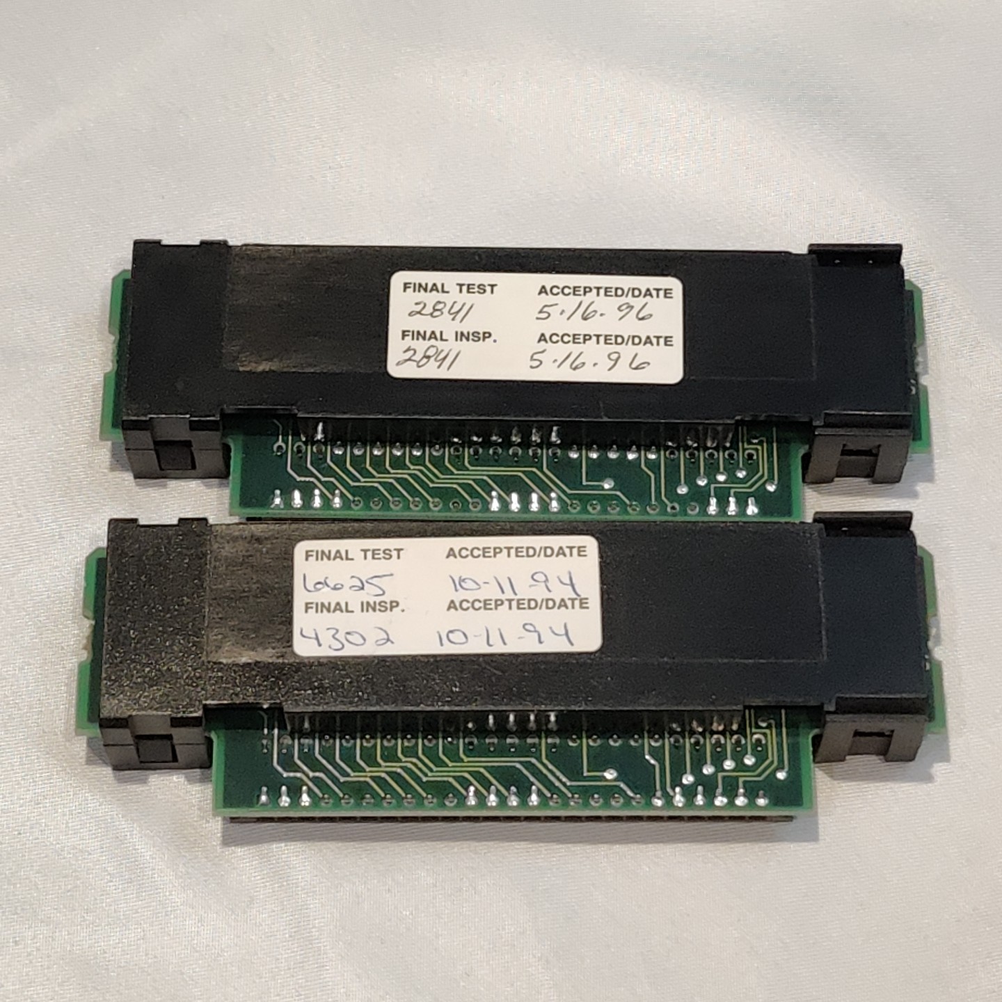 (2) Modicon Memory Executive Module AS-E908-016