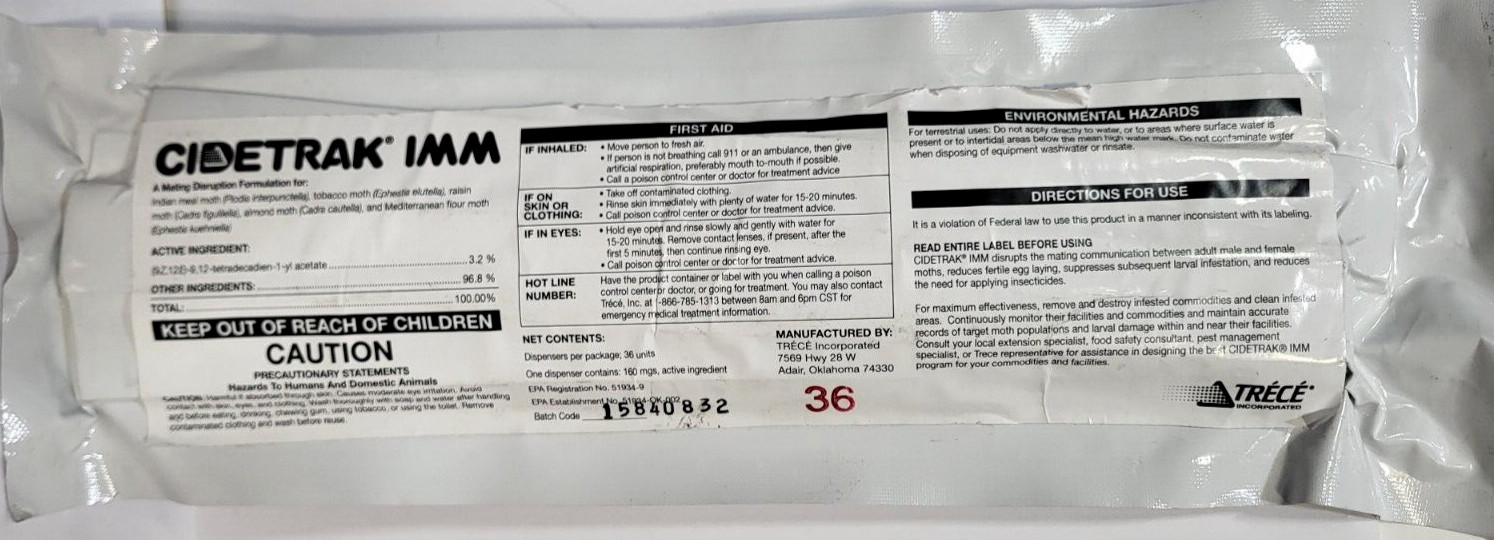 Cidetrak IMM pack of 36 dispensers