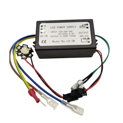 "3W LED Light Microscope Power Supply - Bright Illumination for Precision Viewin
