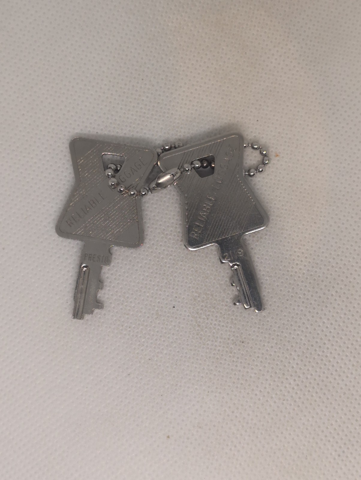 Presto Lock Reliable Luggage Keys 2119