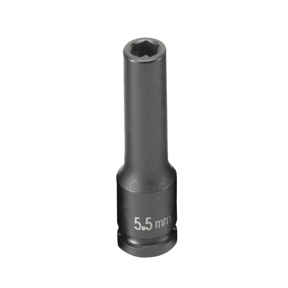 Grey Pneumatic 1/4" Drive x 5.5mm Magnetic Deep Socket