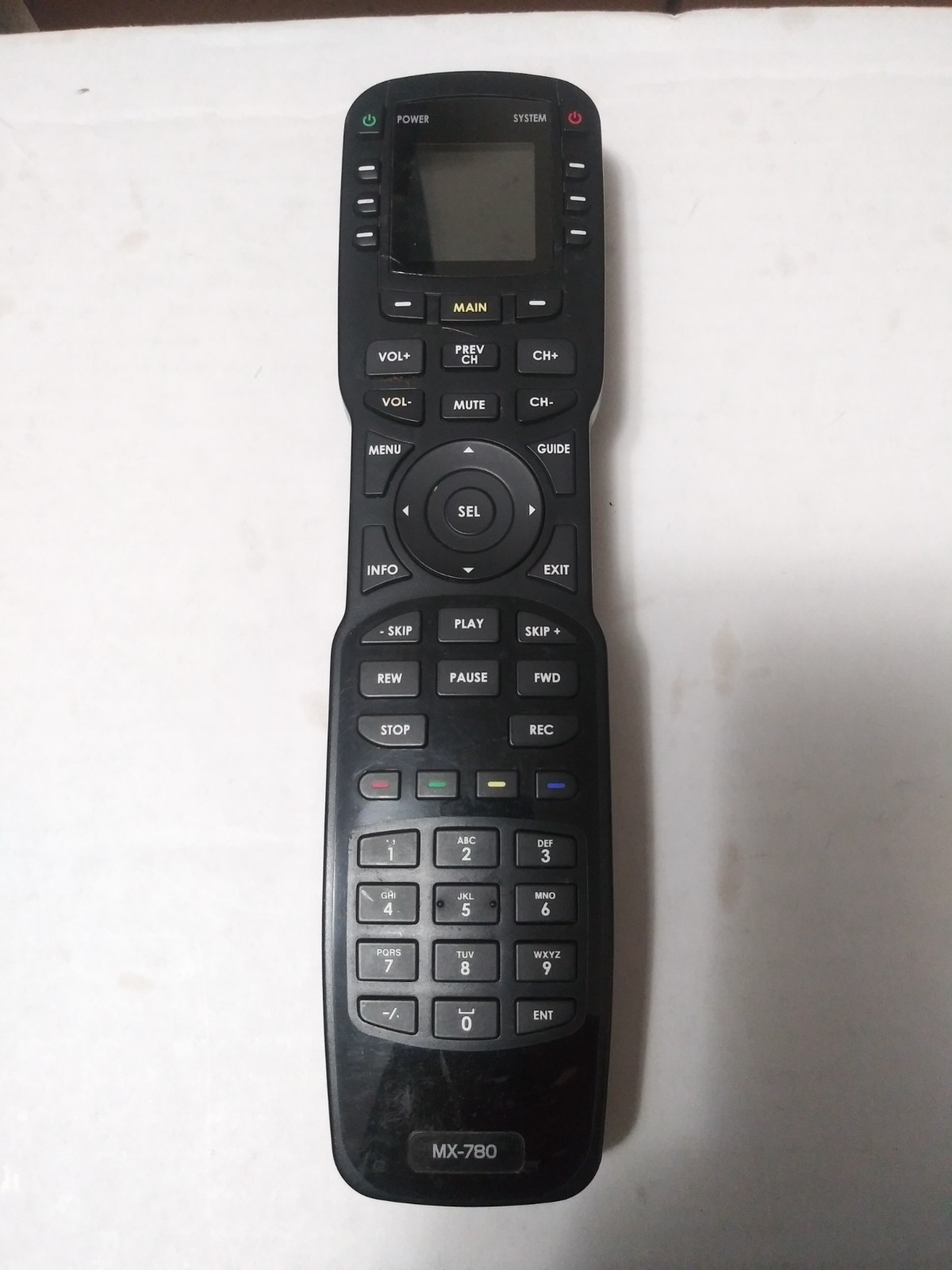 Tested & Working Nice Used Logitech Harmony 700 Remote Control With Cord & Block
