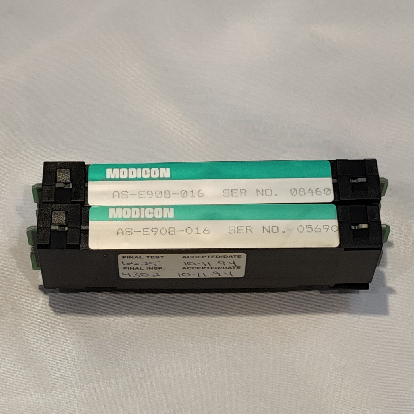 (2) Modicon Memory Executive Module AS-E908-016