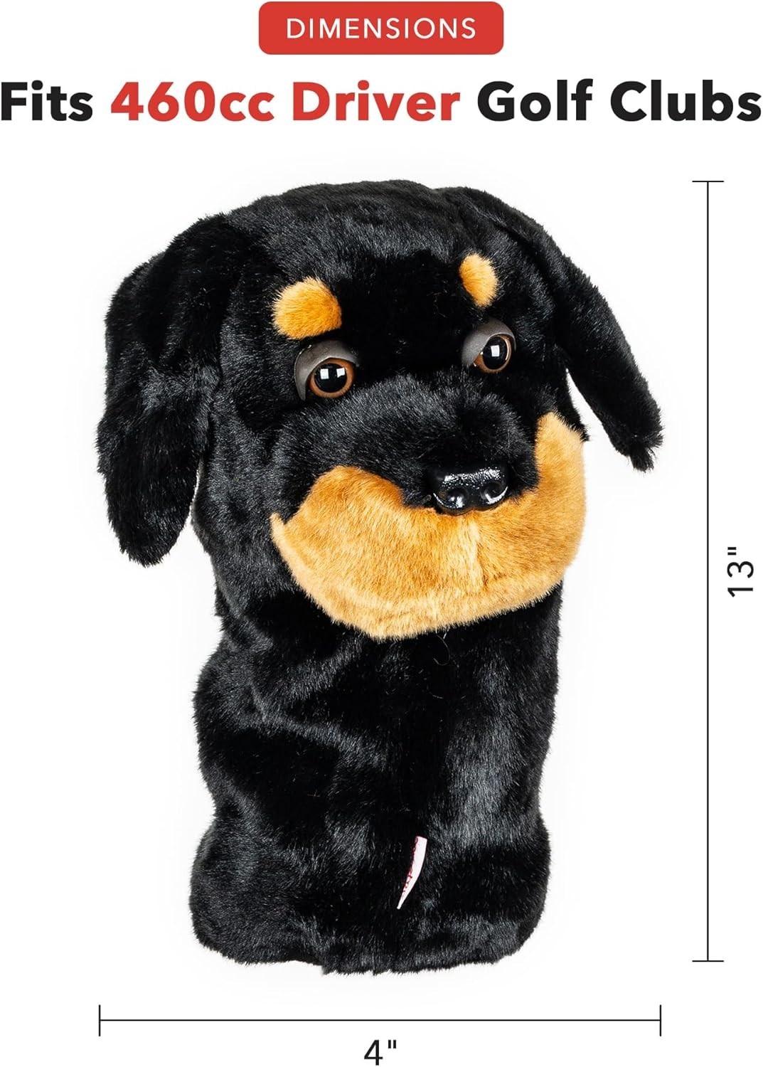 Daphne's Authentic Rottweiler Driver Headcover
