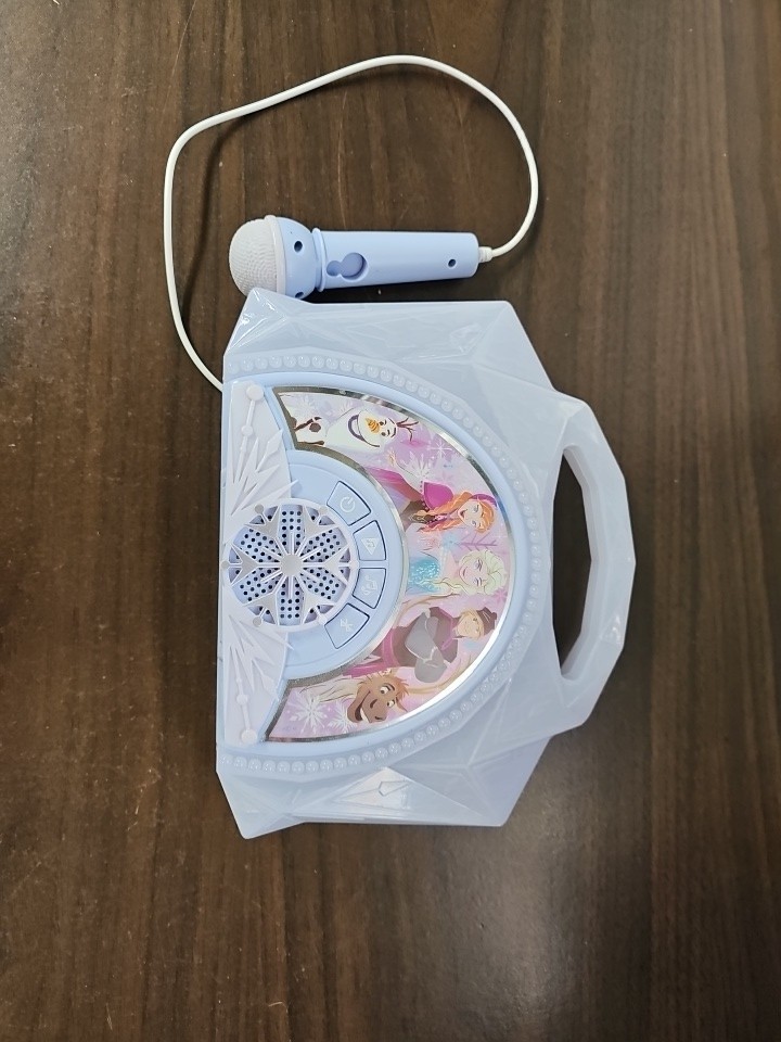 Disney eKids Frozen 2 Sing Along Boombox Karaoke System with Microphone FR-115