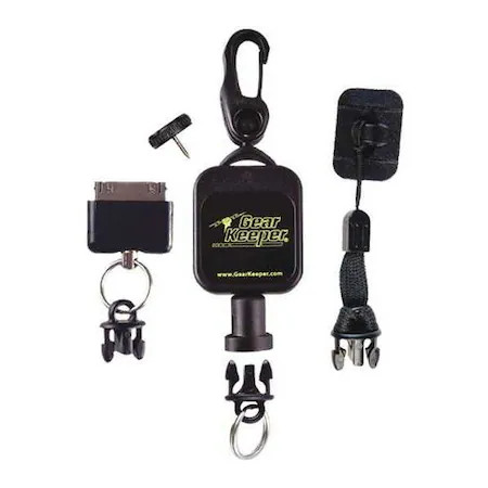 Gear Keeper Rt5-5470 Cell Phone Retractor, 36Inl, Plastic/Ss