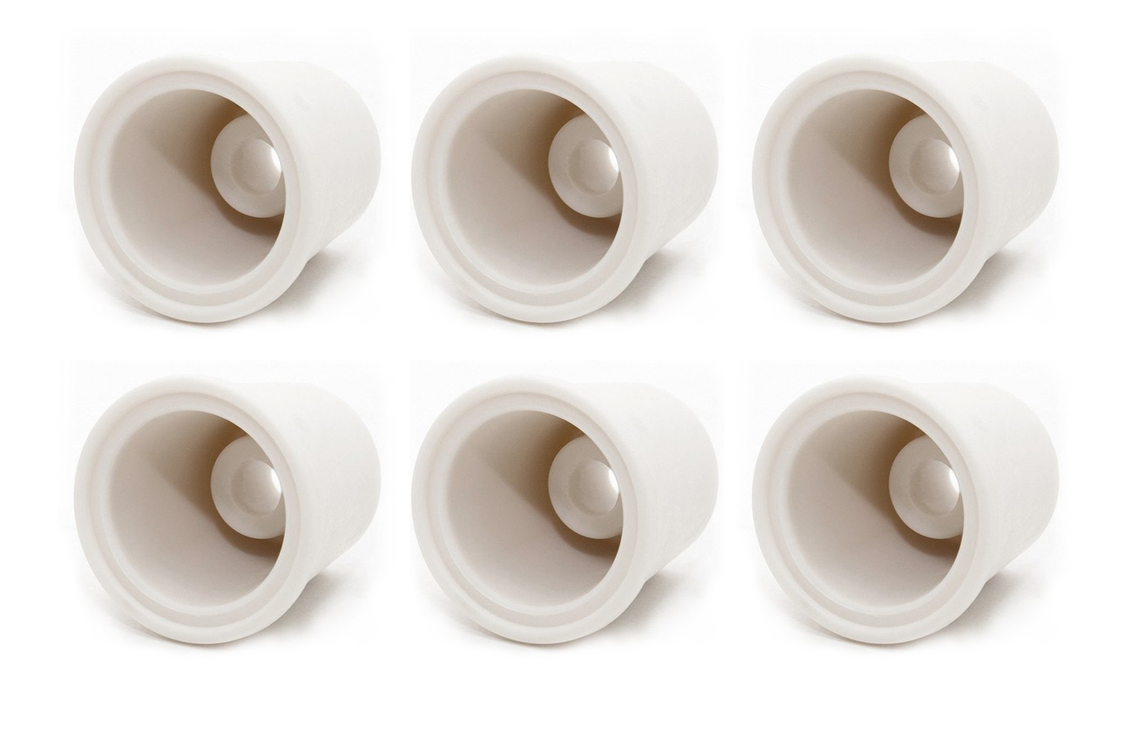 Universal Carboy Bung Small Drilled Set of 6