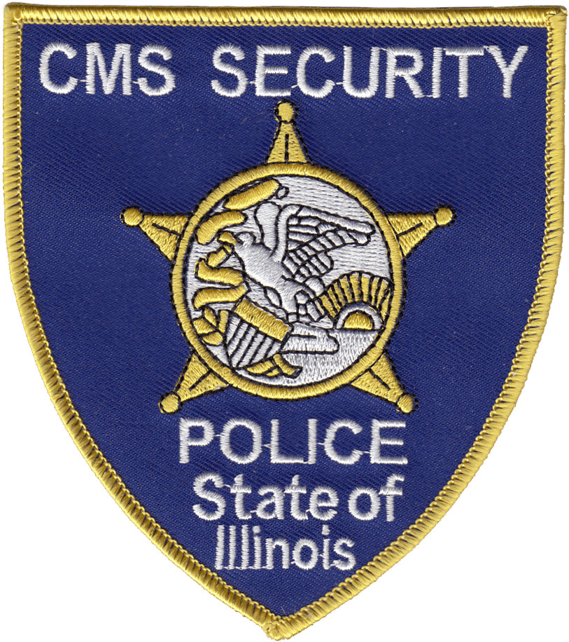 ILLINOIS DEPARTMENT OF CENTRAL MANAGEMENT SERVICES (CMS) POLICE SHOULDER PATC...