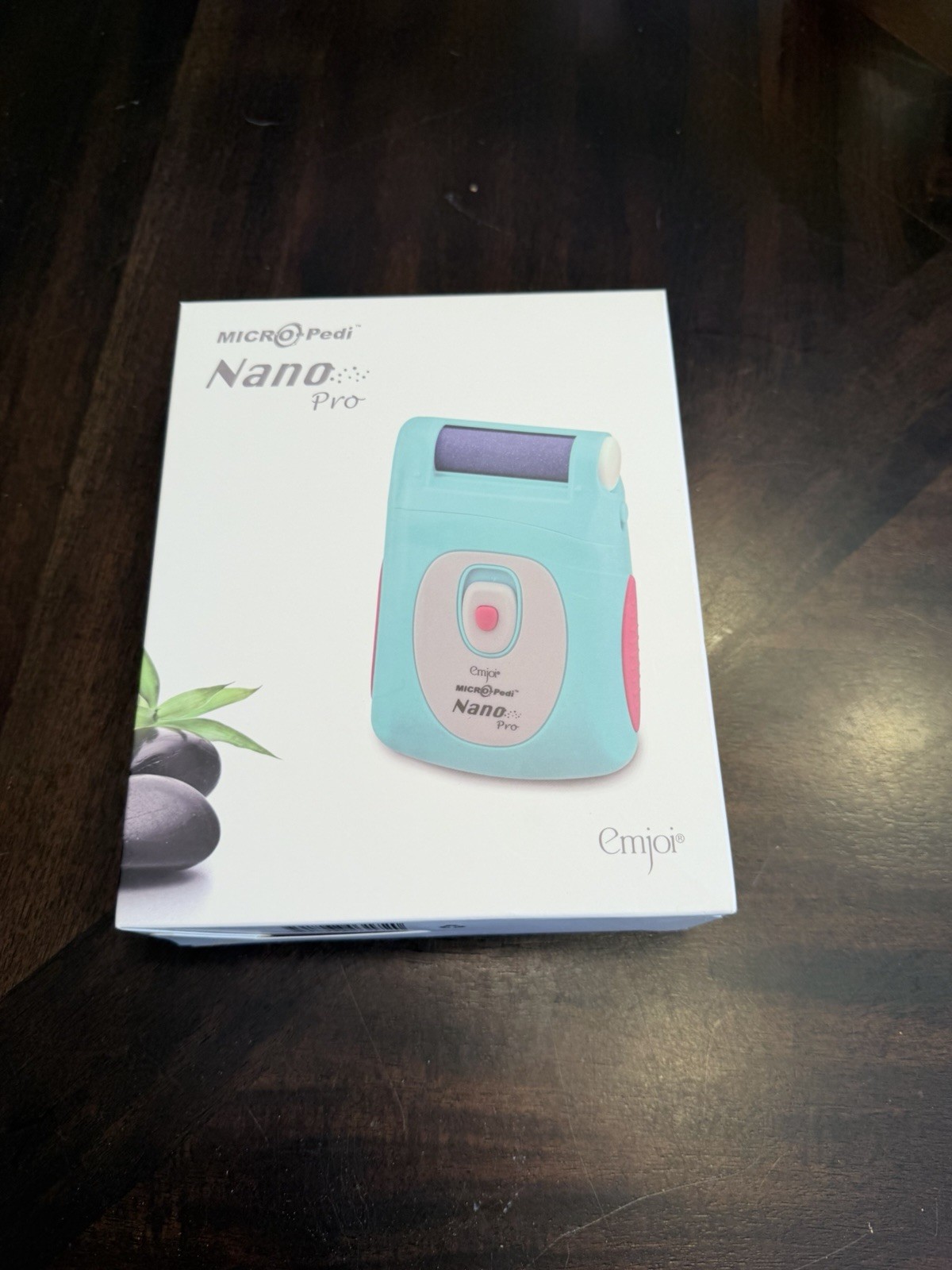 NEW Emoji Micro-Pedi Nani Pro  Teal portable Pedicure Callus Remover