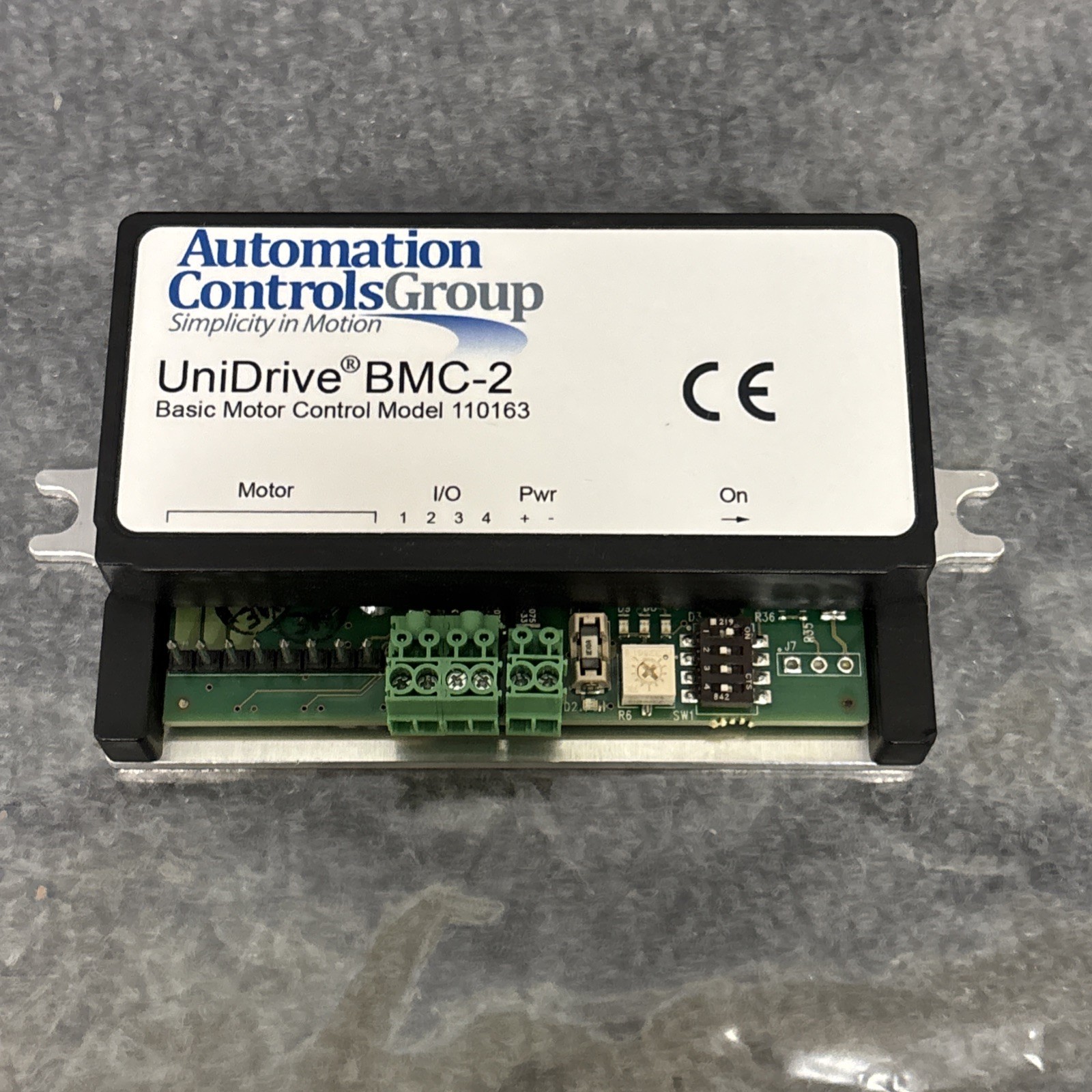 Controls Group 110163 BMC-2 Automation Unidrive Basic Motor Control Module New