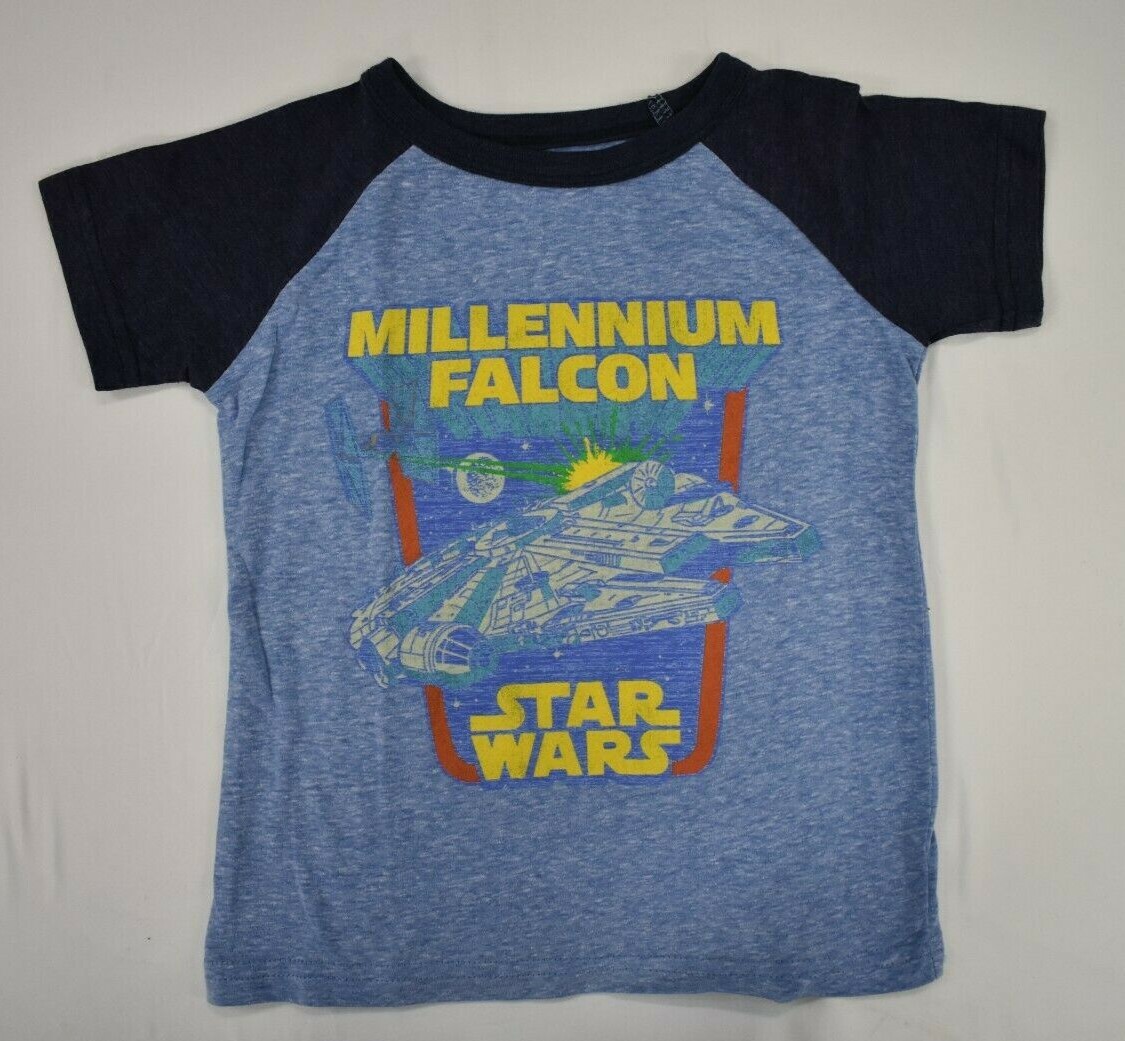 Jumping Beans Toddler Star Wars Millennium Falcon Tee Shirt New 2T, 3T, 4T, 5T