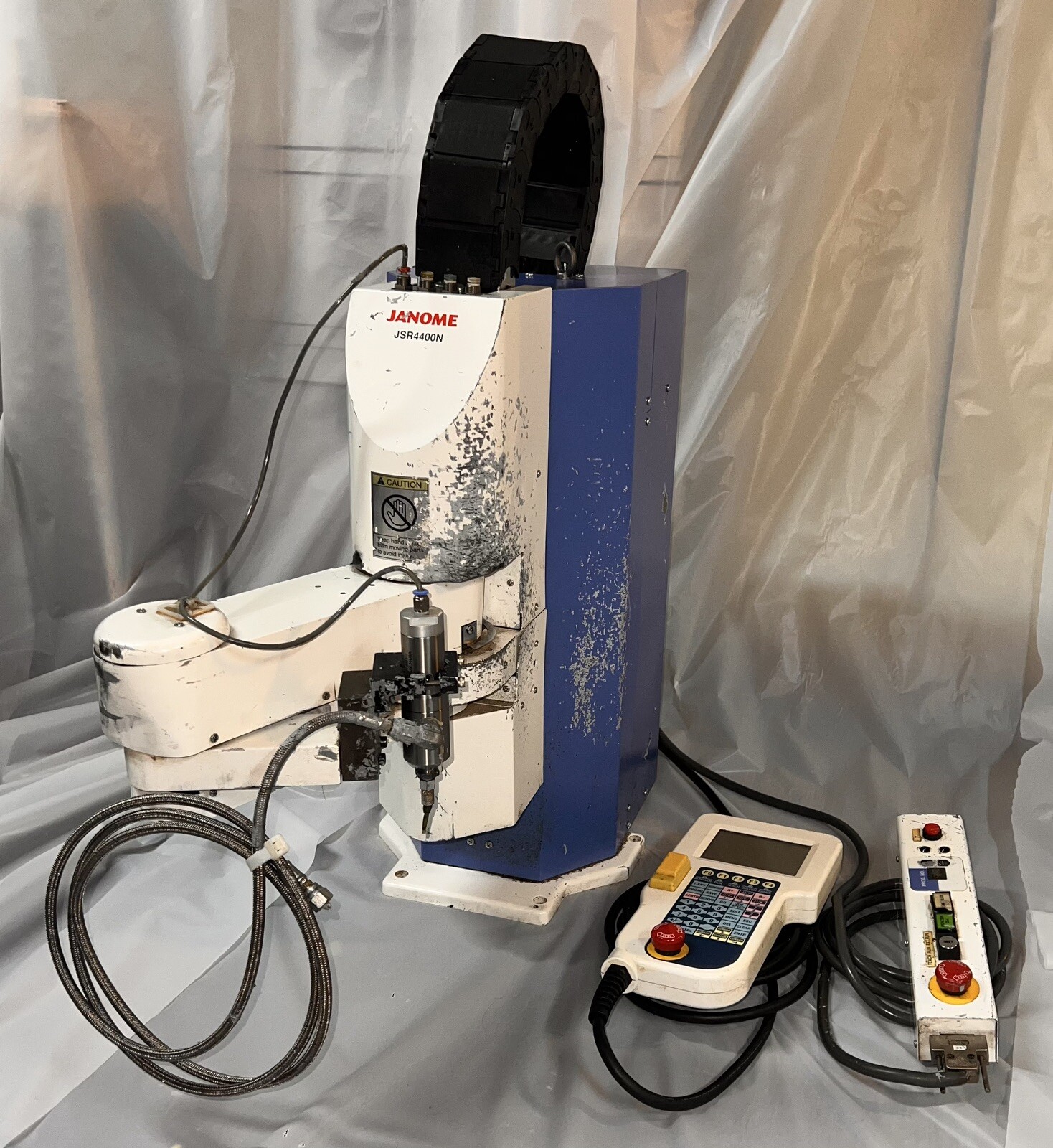 Janome Scara Pulse Motor Robot JSR4400N JSR-4400 w/ Teaching Pendant Sold As Is