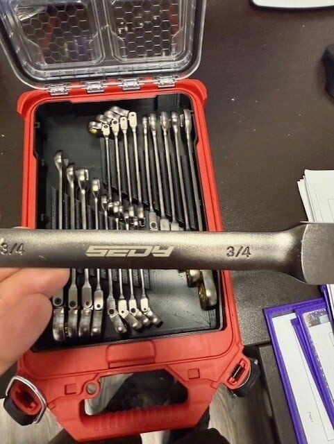 Sedy Wrench Insert for Compact Milwaukee Packout