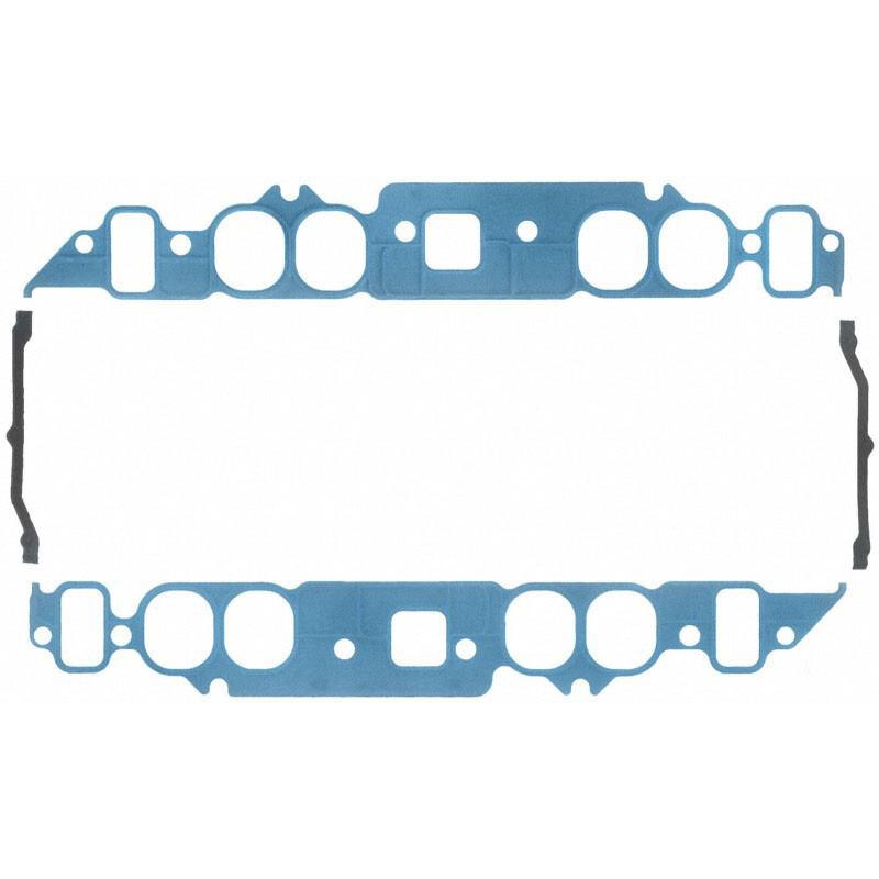 Fel Pro Intake Gasket Set MS90240-2; Replacement Composite Oval Port for BBC