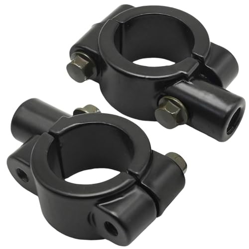 1" 25mm Mirror Thread Motorcycle Handle Bar 10mm 1" Handlebar 10mm Thread