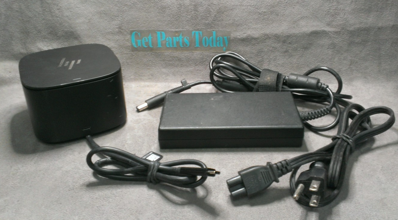 HP Thunderbolt Dock 120W G2 2UK37AA#ABA Docking Station USB-C  w/ AC Adapter