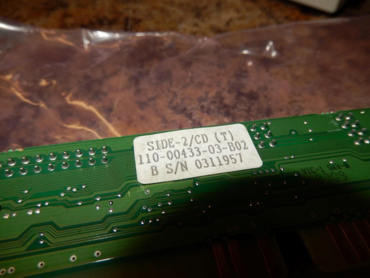 Vintage Acculogic Side-2/CD (110-00433-03-B02) PC / Card Module