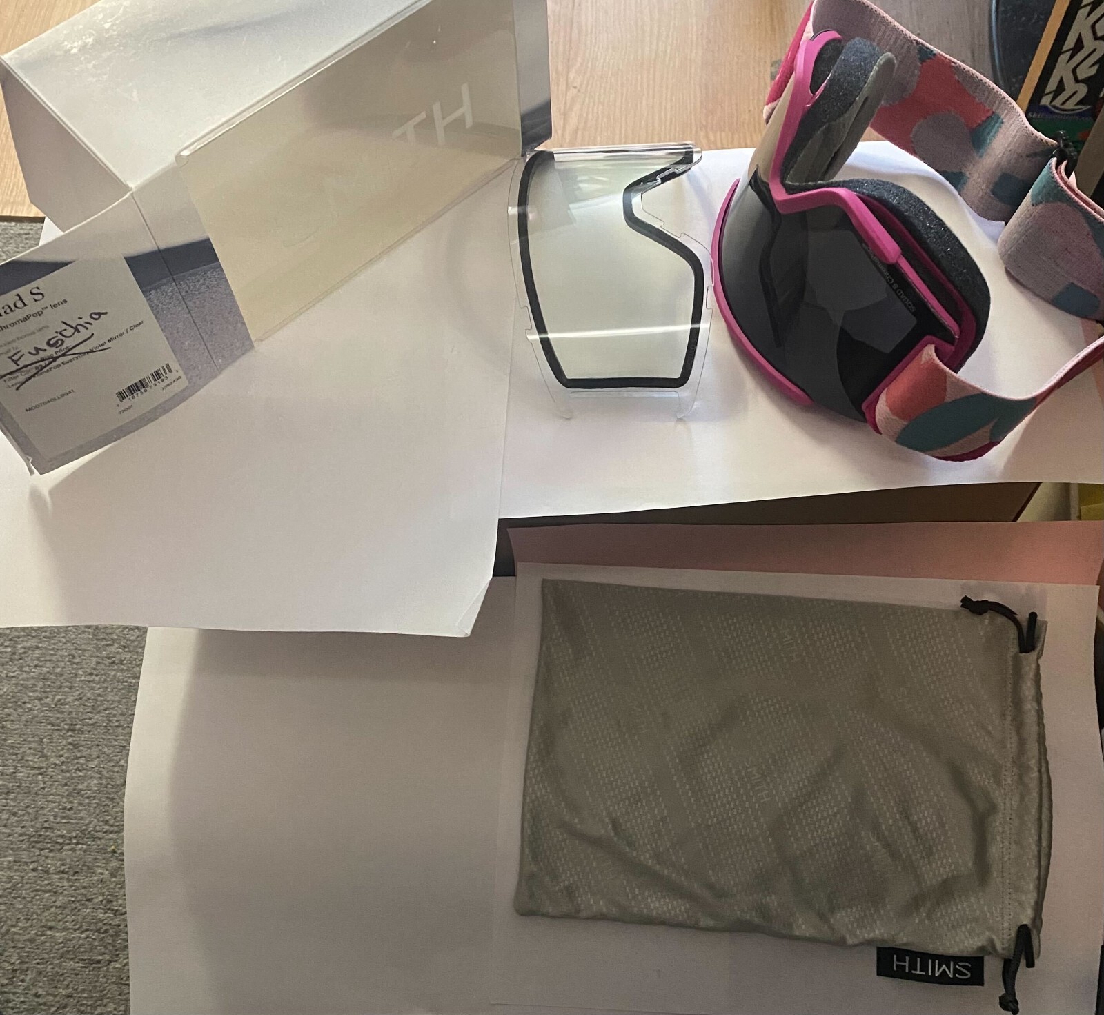 Fuchsia Smith Googles