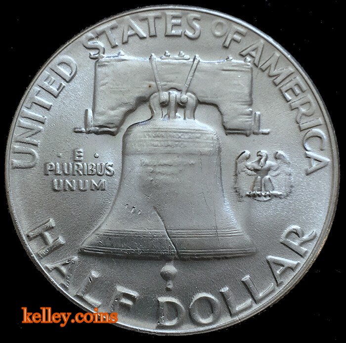 1952 50C Franklin Silver Half Dollar BU